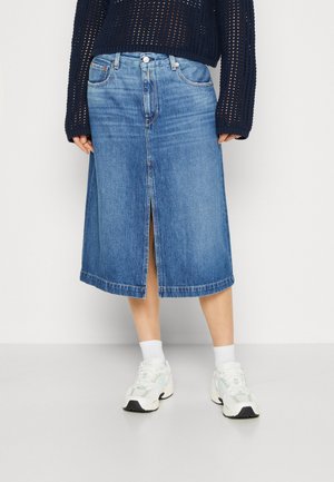 Jupe crayon - blue denim