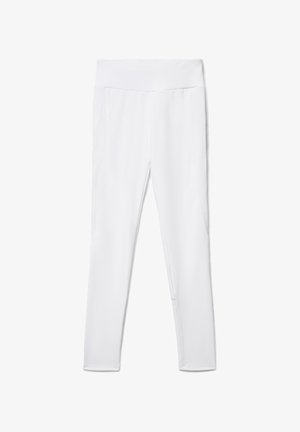Terranova, LEGGINGS SPORTIVO A TINTA UNITA - Leggings - bianco ottico