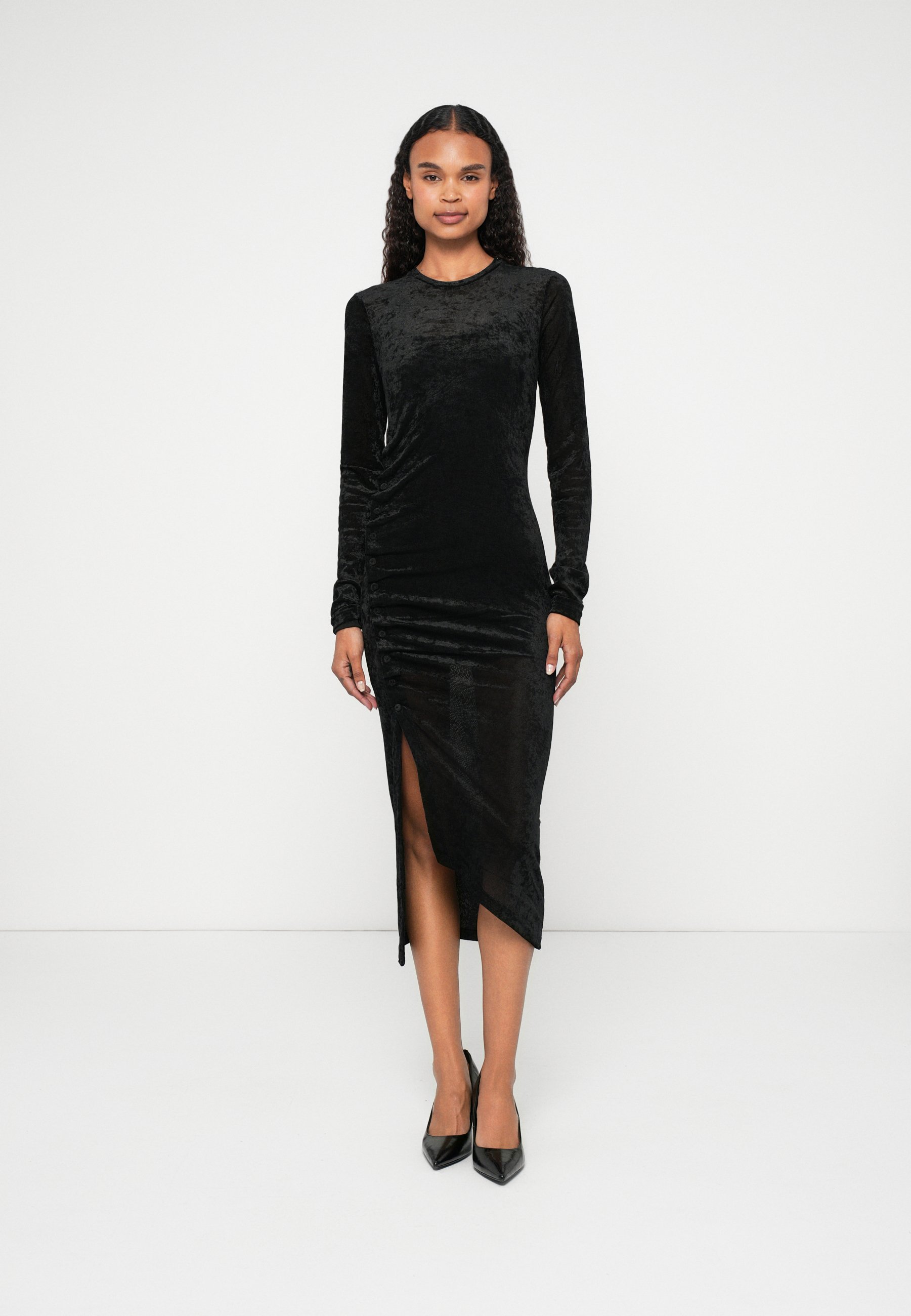 Pinko Damen Kleid Verdicchio – Lässiges Crêpe Stretch Kleid Für Jeden Anlass