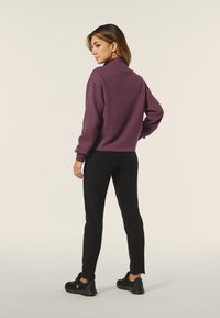 Freddy COMFORT FIT MEZZA ZIP - Felpa - prune purple