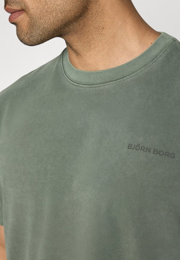 OVERSIZED WASHED  - Print T-shirt - thyme2