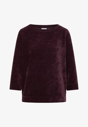 Cecil, 3/4-ARM SHIRT AUS CORD MIT BOAT NECK - Bluse - berry red