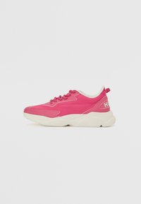 Unselected, bright pink