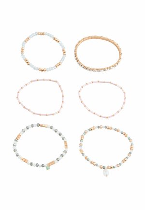 SET - Armbånd - gold tone