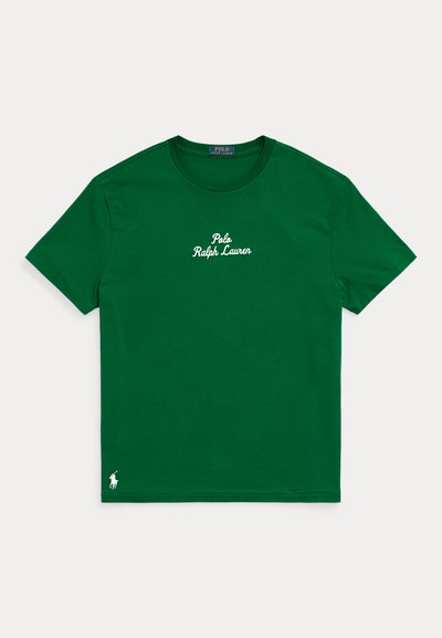 Polo Ralph Lauren SHORT SLEEVE UNISEX - Tricou cu imprimeu - kayak green