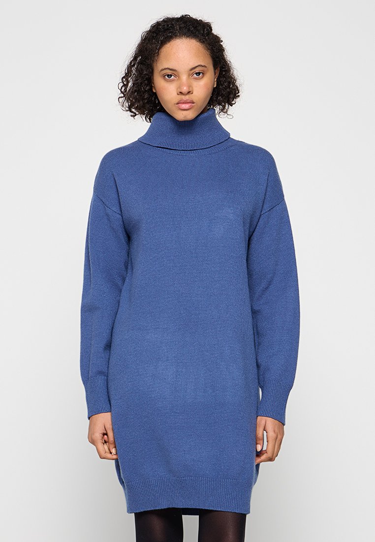 Apart Gebreide jurk blauw Apart Gebreide jurk blauw