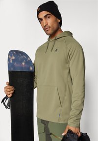 Burton MENS CROWN WEATHERPROOF - Flísová bunda - forest moss