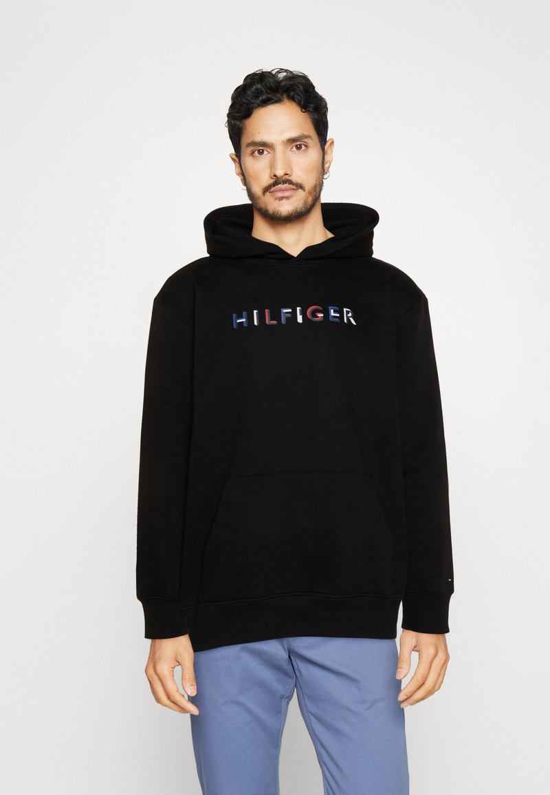 Tommy Hilfiger HOODY Hoodie black Zalando.co.uk
