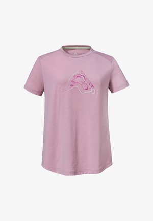 Schöffel, SCHÖFFEL T-SHIRTS/TANKS T SHIRT HABERSPITZ L - Sports T-shirt - rosa