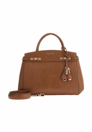 MELINDA TRIPLE COMPARTMENT  - Sac à main - cognac