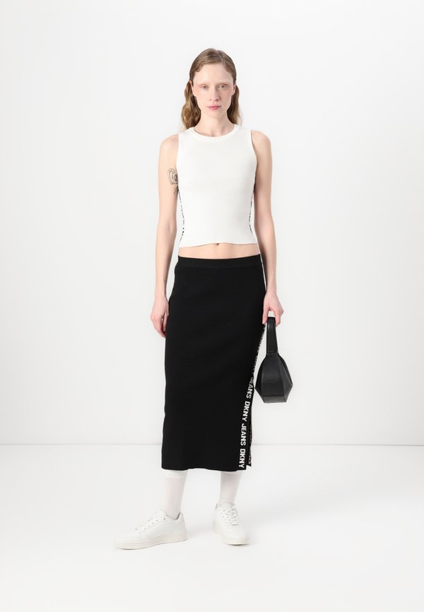 SIDE LOGO TANK CREW NECK - Top2