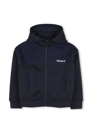Timberland, CARDIGAN À CAPUCHE - Sweat zippé - bleu cargo