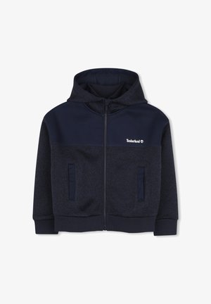 Timberland, CARDIGAN À CAPUCHE - Sweater met rits - bleu cargo