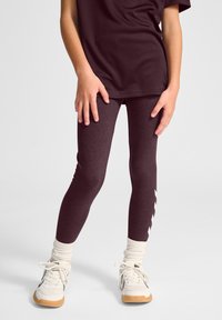 Hummel - Leggings - fudge melange Image miniature 1