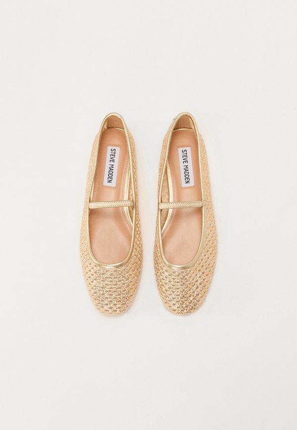 MAJORCA - Ballet pumps - gold raffie2