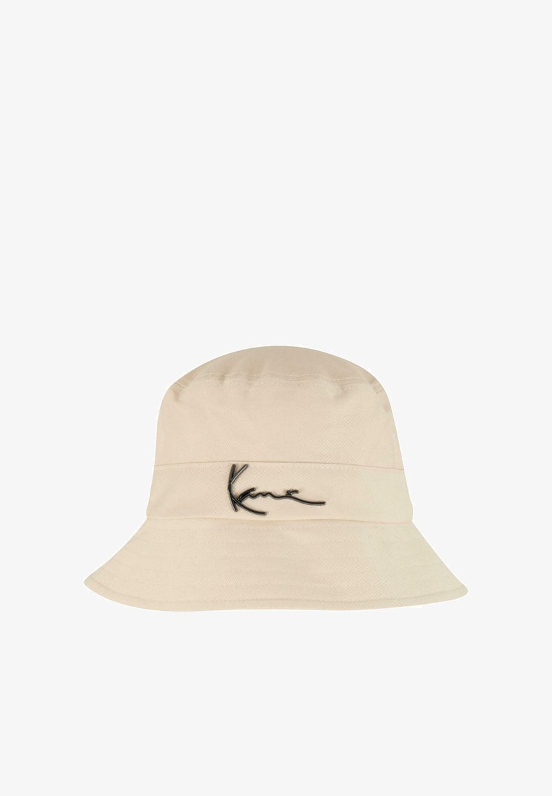 Karl Kani SIGNATURE BUCKET - Müts - beige
