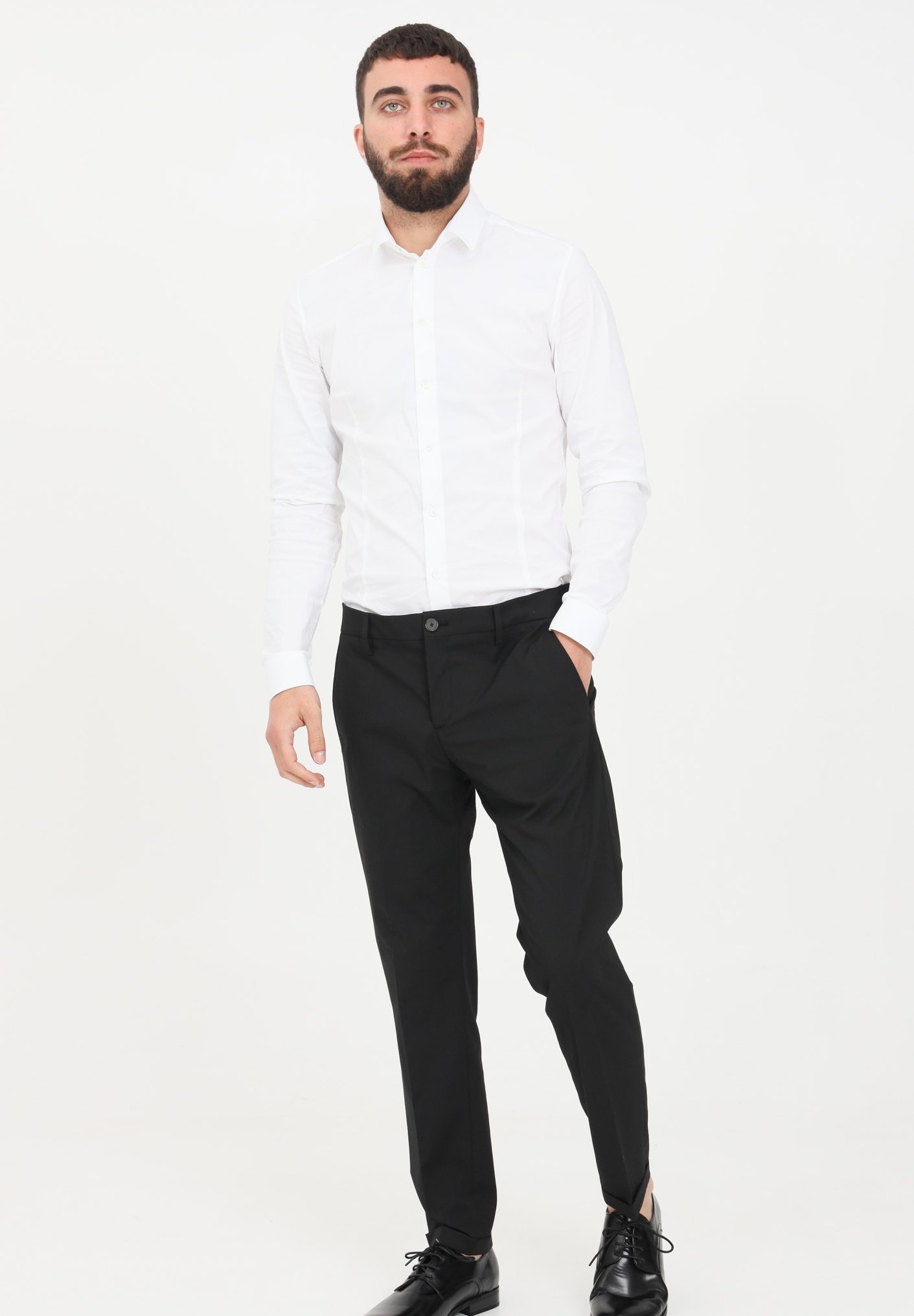 Patrizia Pepe Chino - nero vinile/nero - Zalando.it