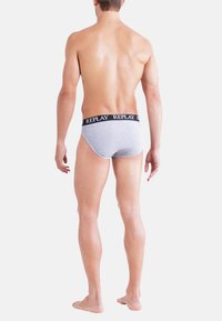 Replay 2 PACK - Slip - grey melange/black