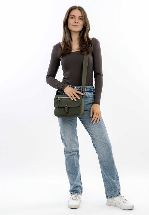 Umhängetasche - oliv