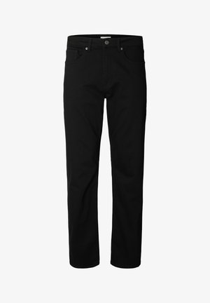 Selected, SLHSTRAIGT BEN STAY - Straight leg -farkut - black denim