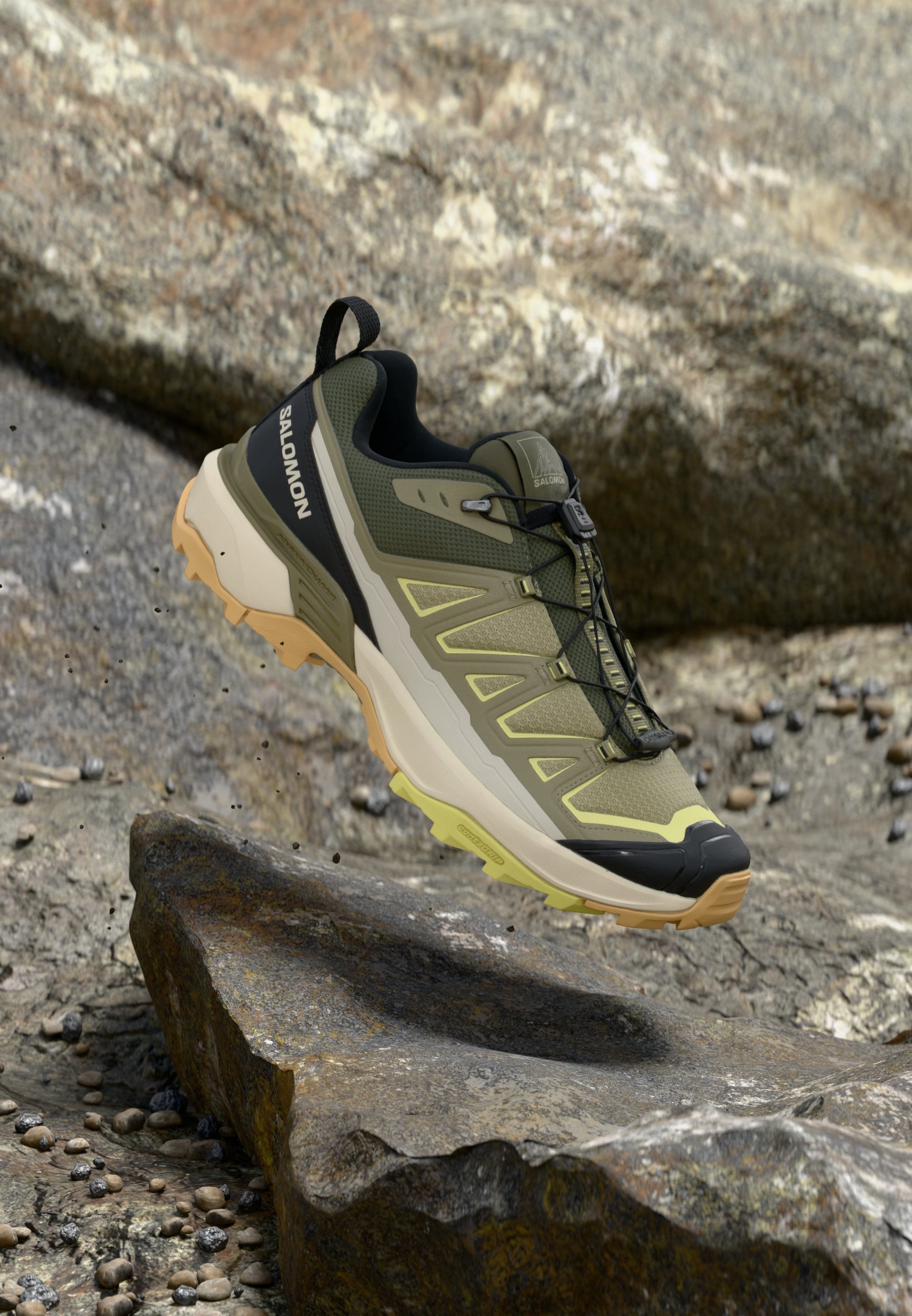 Salomon X ULTRA 360 EDGE - Zapatillas de senderismo - aloe/slate