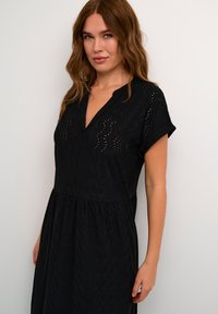Kaffe RACHEL - Vapaa-ajan mekko - black deep