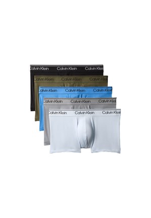 Calvin Klein Underwear, LOW RISE TRUNK STRETCH 5 PACK  - Boxers - black, poseidon blue, olive night, convoy, plein air