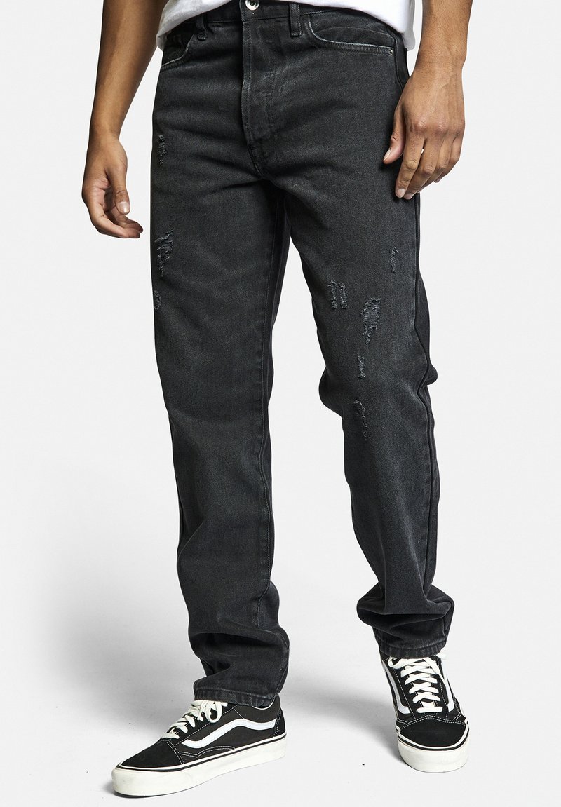 Redefined Rebel ROME - Vaqueros rectos - dust black