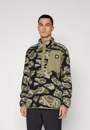 MENS CINDER - Flīsa džemperis - khaki