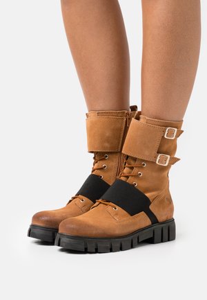 Felmini SAURA - Bota de tornozelo estilo cowboy/motociclista - marvin/black