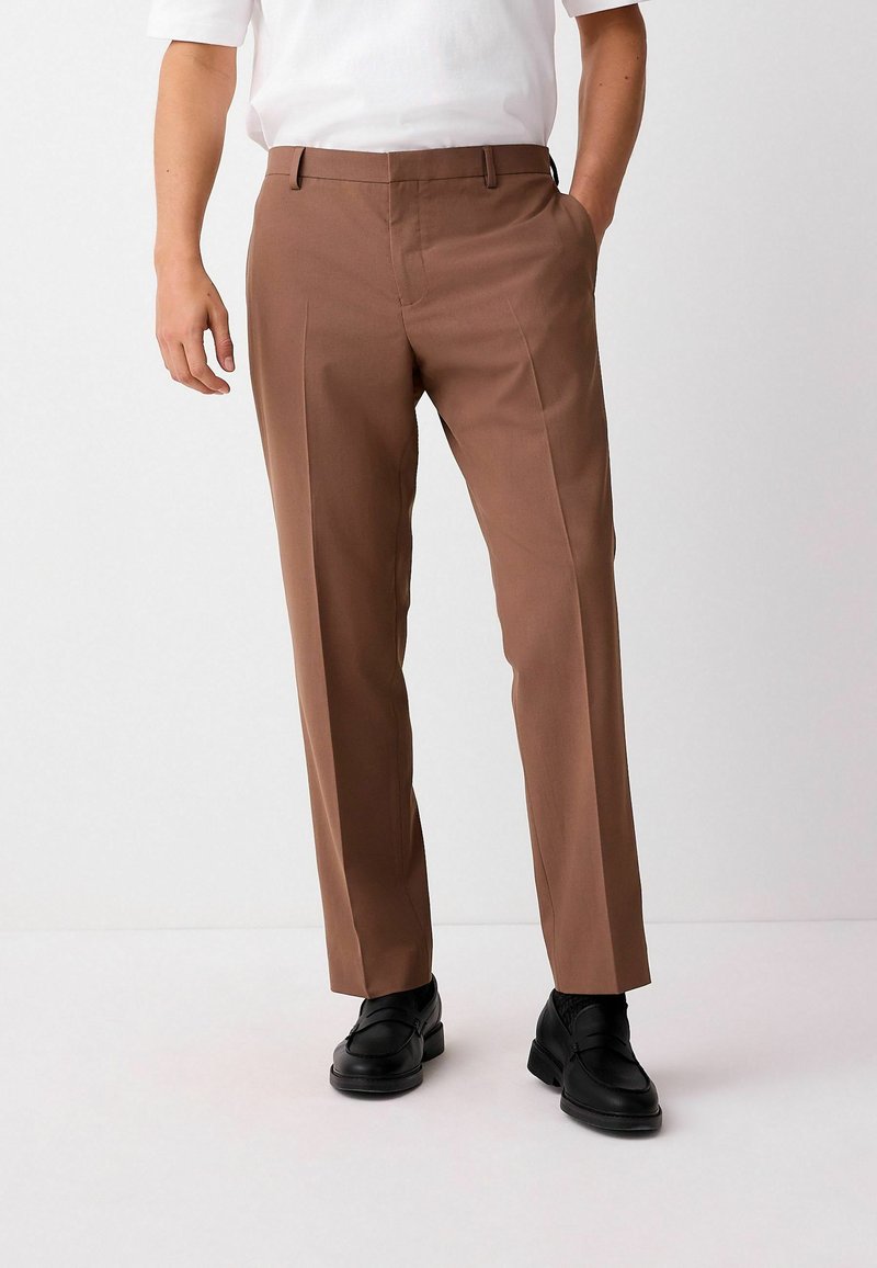 Next REGULAR FIT - TAILORED FIT - Bukser - rust brown