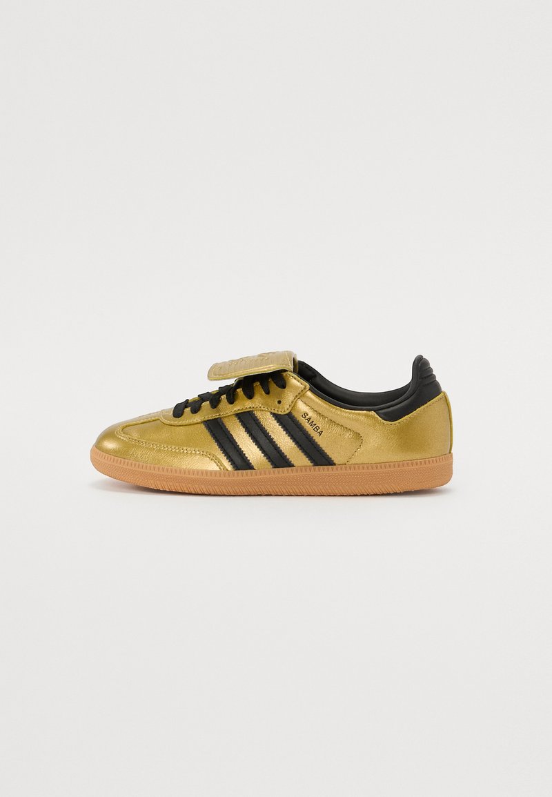 adidas Originals SAMBA LT - Trainers - gold/core black/gum/gold-coloured -  Zalando