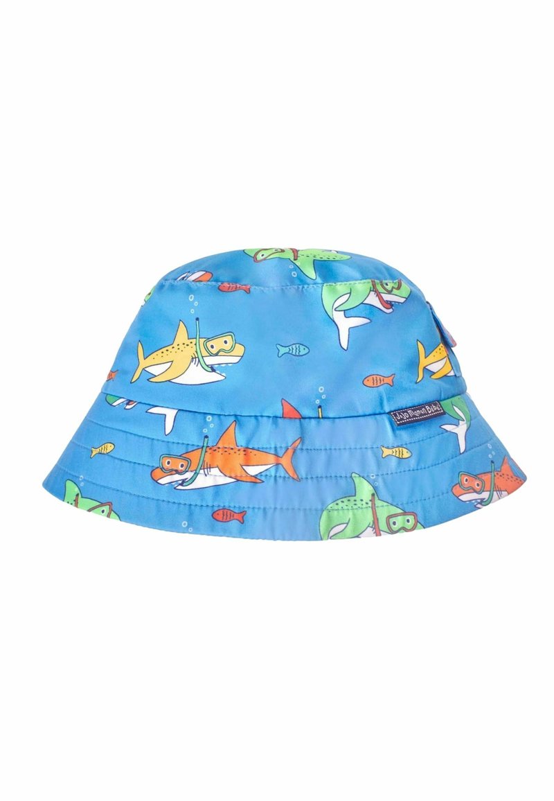 JoJo Maman Bébé BUCKET SUN - REGULAR FIT - Klobouk - blue shark