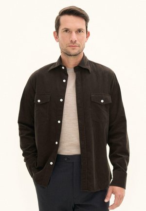 Oscar Jacobson OSCAR JACOBSON - Let jakke / Sommerjakker - dark mud brown
