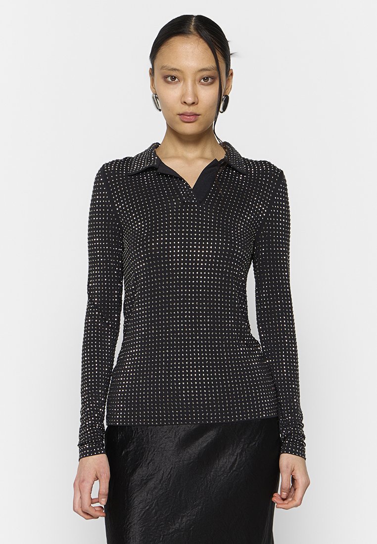 pinko Poloshirt zwart pinko Poloshirt zwart