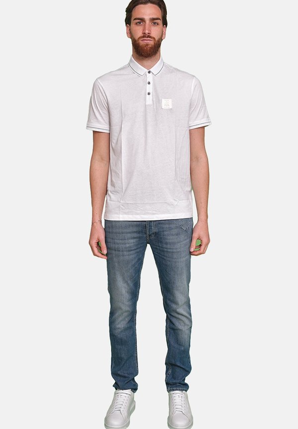 Poloshirt - bianco