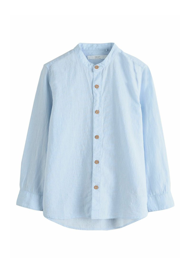 Next - GRANDAD COLLAR LONG SLEEVE STANDARD - Marškiniai - pale blue, Padidinti