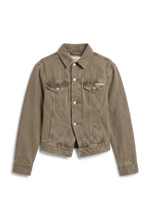 Calvin Klein Jeans, CINCHED JACKET - Τζιν μπουφάν - faded olive
