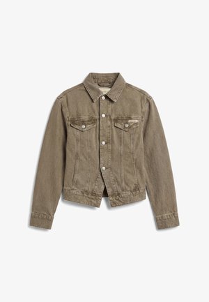 Calvin Klein Jeans, CINCHED JACKET - Τζιν μπουφάν - faded olive