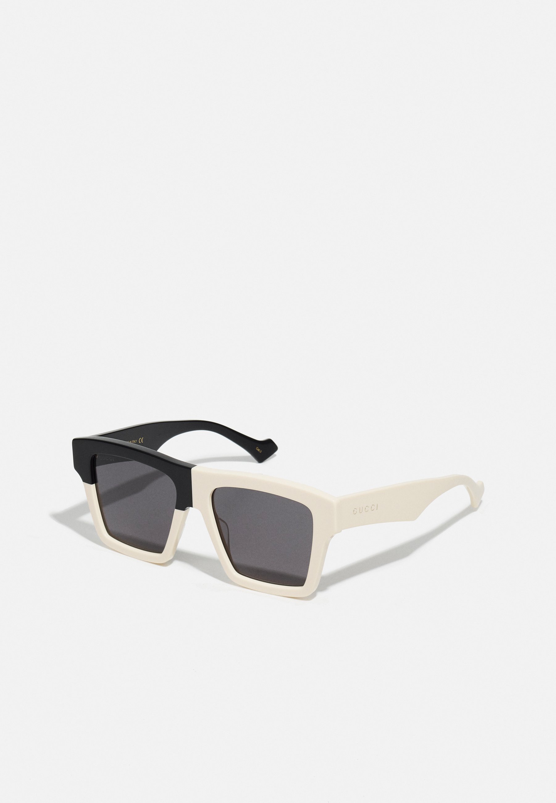 gucci black and white sunglasses
