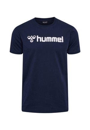Hummel, MOVER - Print T-shirt - marine