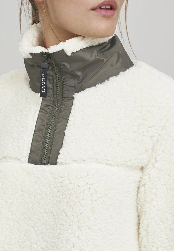 OXELINA - Fleece jumper - cloud dancer2