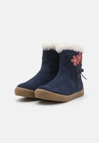 Friboo LEATHER - Botines - dark blue