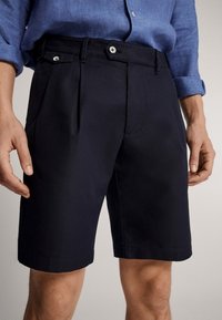 Massimo Dutti Shorts - blue-black denim