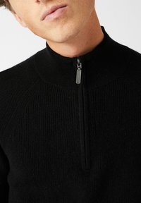 Rodier HALF-ZIPPED   - Strickpullover - noir