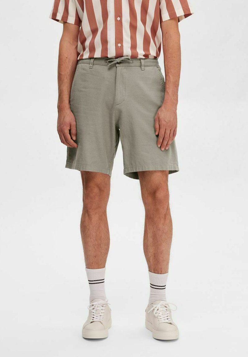 Selected Homme SLHREGULAR BRODY - Shorts - vetiver