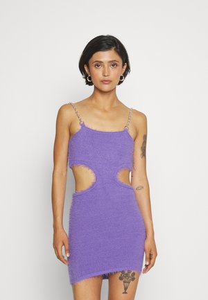 VENUS DRESS - Pletené šaty - purple