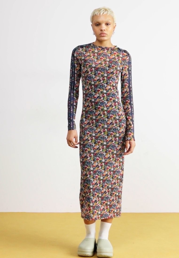 adidas Originals LIBERTY LONDON MESH MAXI - Jersey dress
