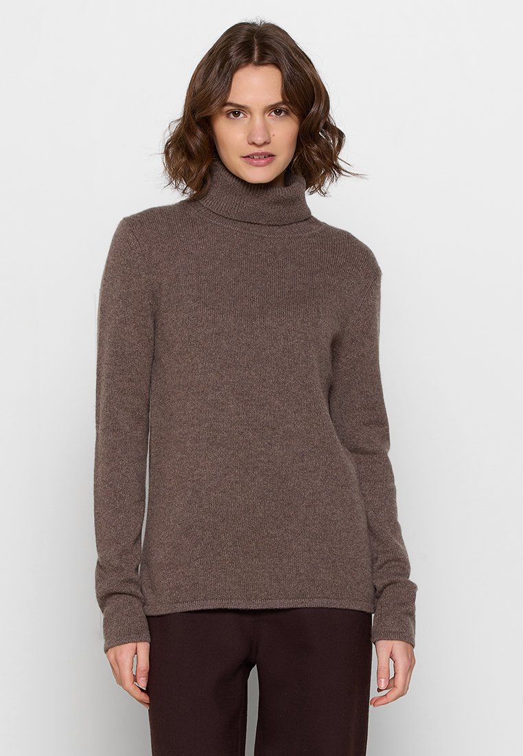Authentic Cashmere Trui taupe Authentic Cashmere Trui taupe