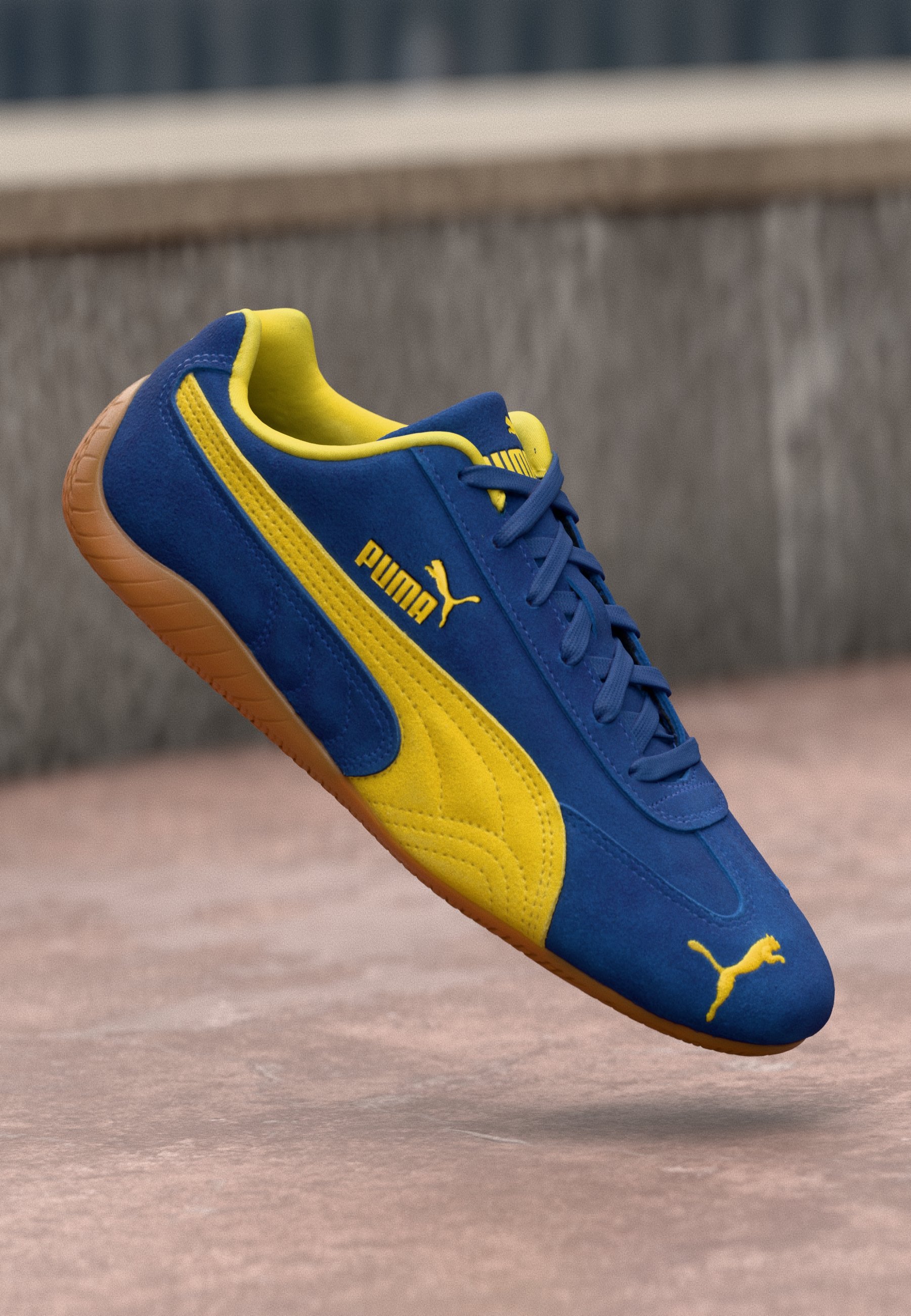 Puma SPEEDCAT OG UNISEX - Trainers - clyde royal/pelé yellow/blue